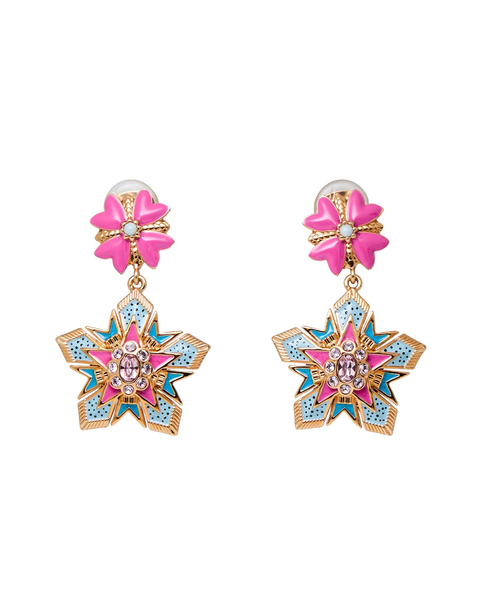 MOSCHINO Ohrring Damen Hellblau MOSCHINO Ohrring Damen Hellblau von MOSCHINO