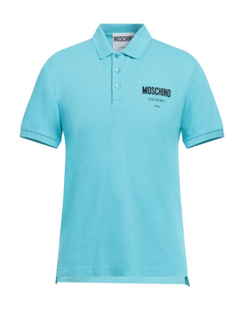 MOSCHINO Poloshirt Herren Azurblau von MOSCHINO