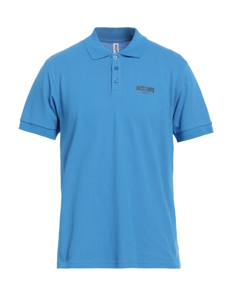 MOSCHINO Poloshirt Herren Azurblau von MOSCHINO
