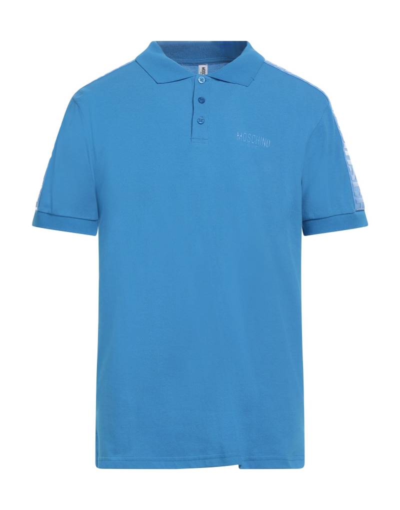 MOSCHINO Poloshirt Herren Azurblau von MOSCHINO