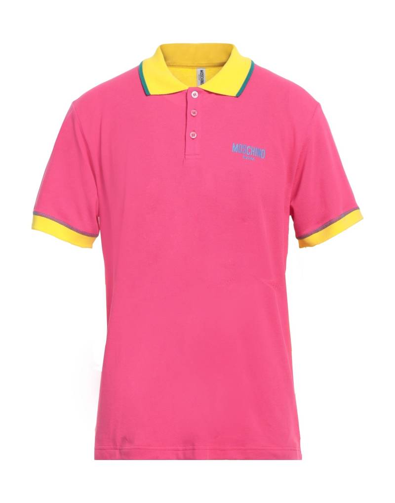MOSCHINO Poloshirt Herren Fuchsia von MOSCHINO