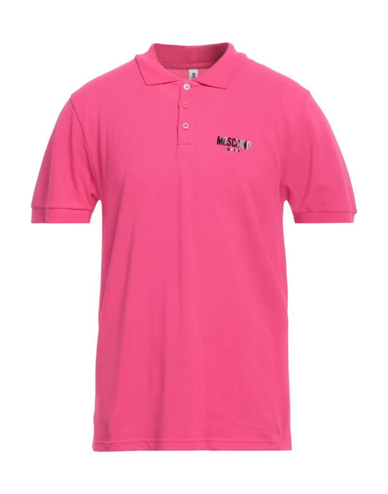 MOSCHINO Poloshirt Herren Fuchsia von MOSCHINO