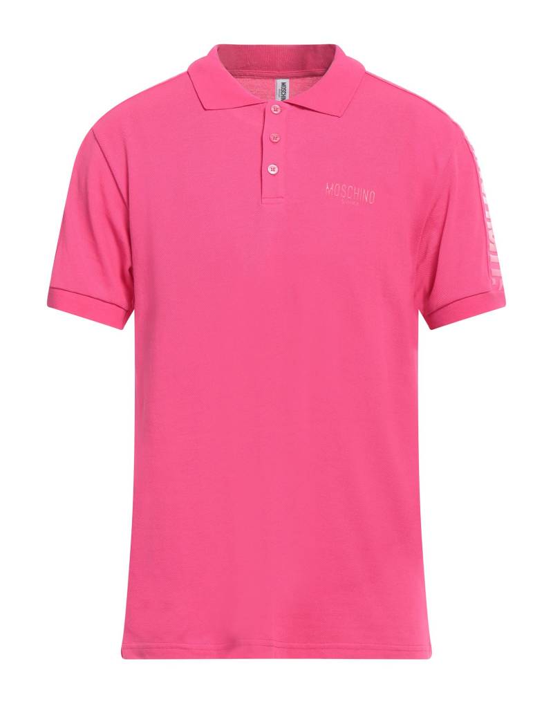 MOSCHINO Poloshirt Herren Fuchsia von MOSCHINO