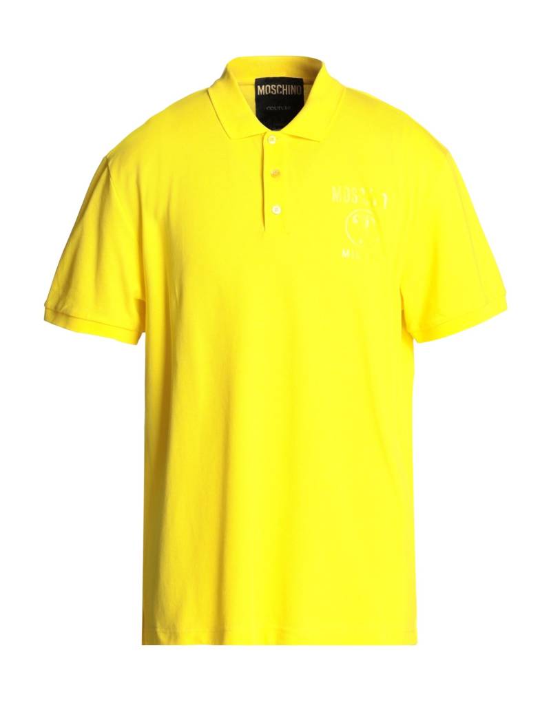 MOSCHINO Poloshirt Herren Gelb von MOSCHINO