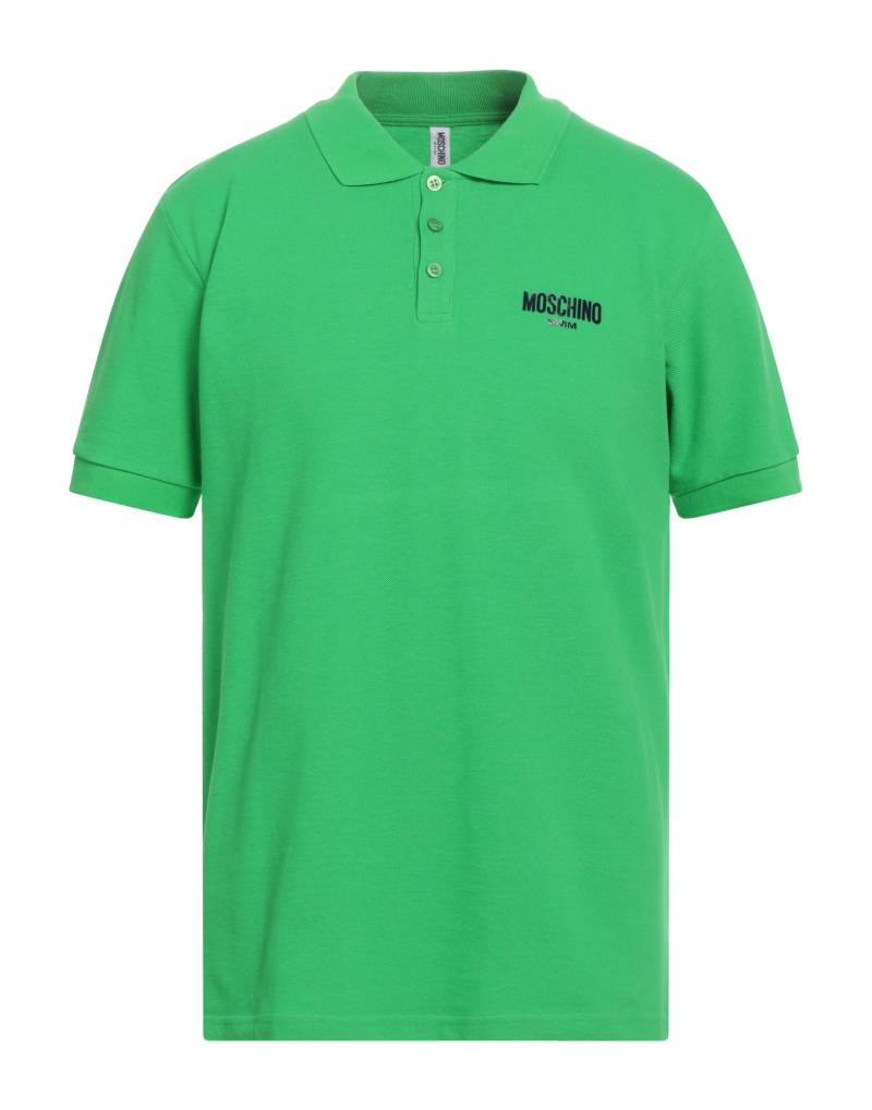 MOSCHINO Poloshirt Herren Grün von MOSCHINO