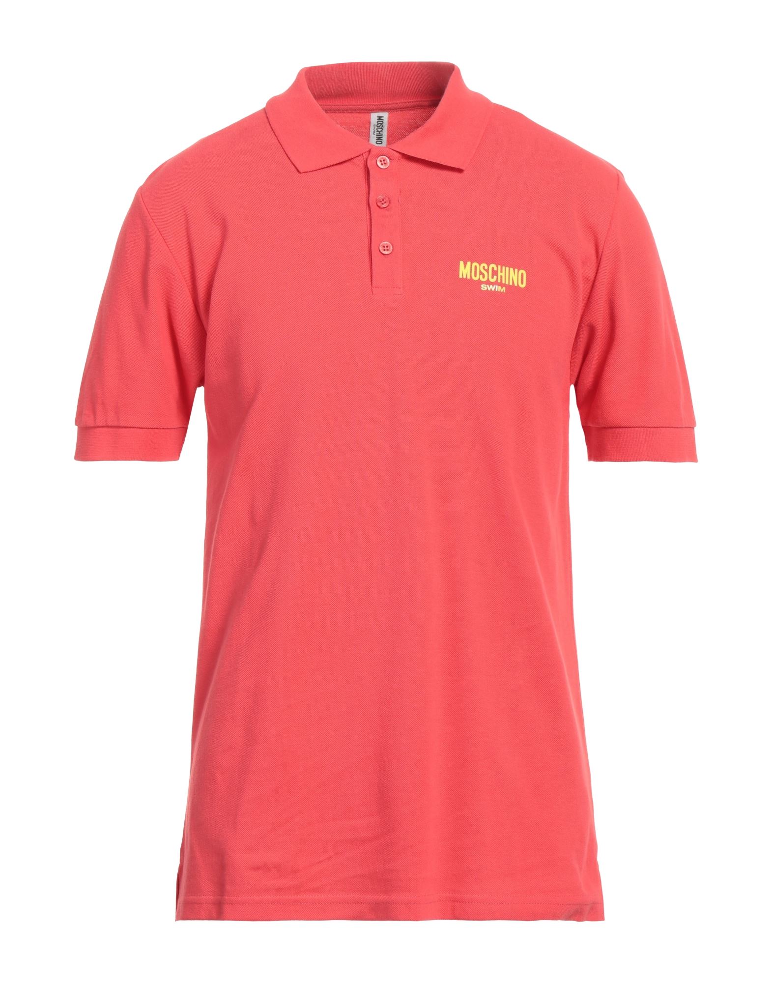 MOSCHINO Poloshirt Herren Koralle von MOSCHINO