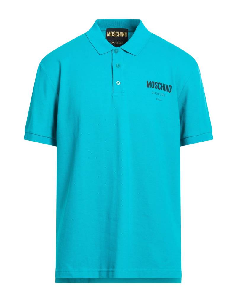 MOSCHINO Poloshirt Herren Tūrkis von MOSCHINO