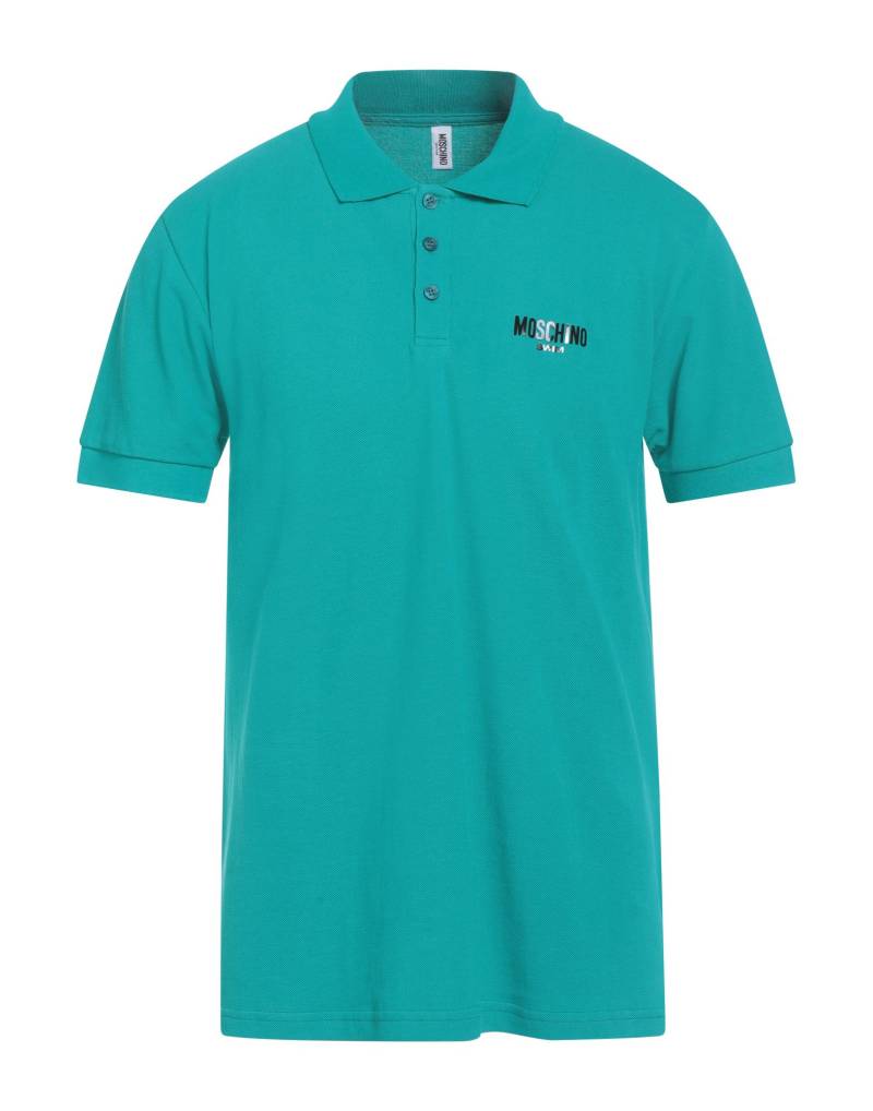 MOSCHINO Poloshirt Herren Tūrkis von MOSCHINO