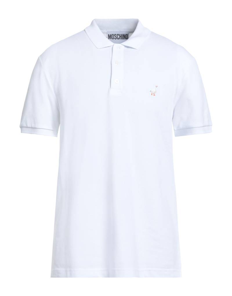 MOSCHINO Poloshirt Herren Weiß von MOSCHINO
