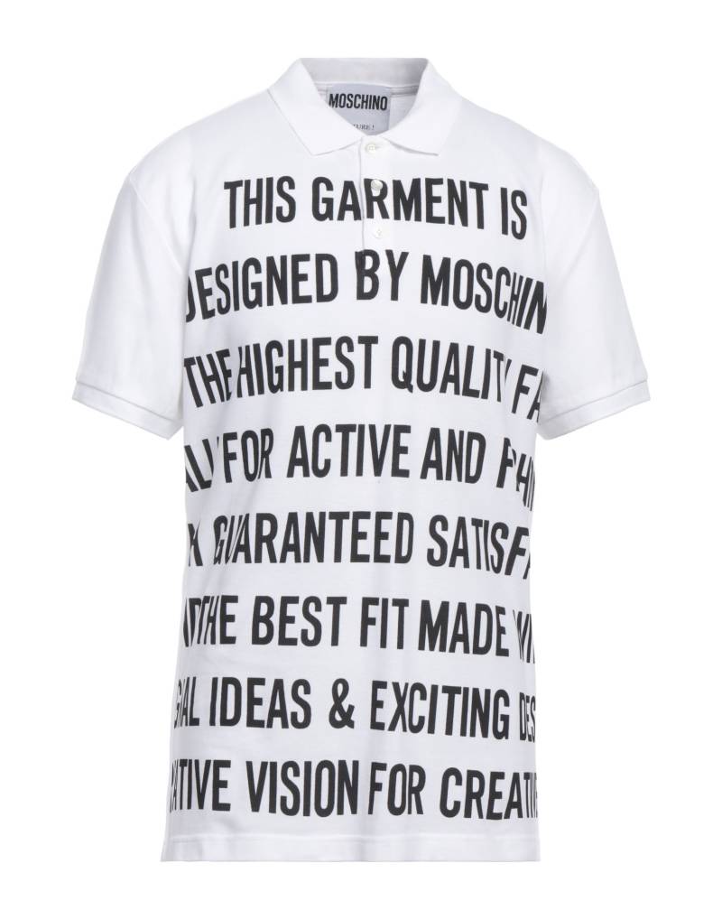 MOSCHINO Poloshirt Herren Weiß von MOSCHINO