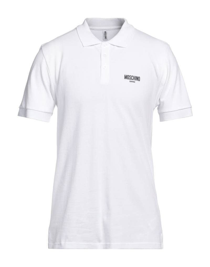 MOSCHINO Poloshirt Herren Weiß von MOSCHINO