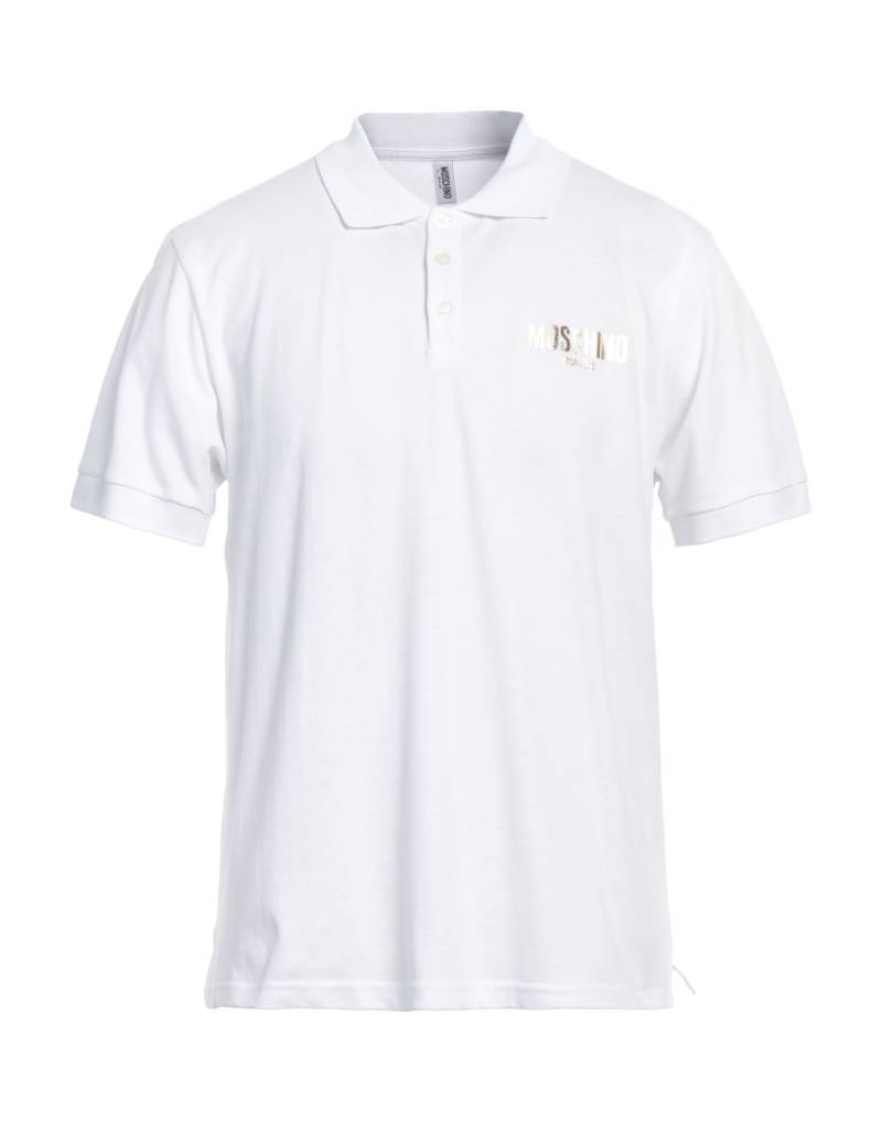 MOSCHINO Poloshirt Herren Weiß von MOSCHINO