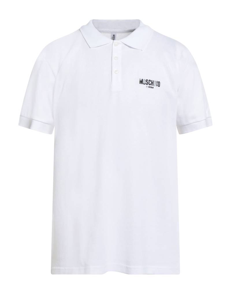 MOSCHINO Poloshirt Herren Weiß von MOSCHINO