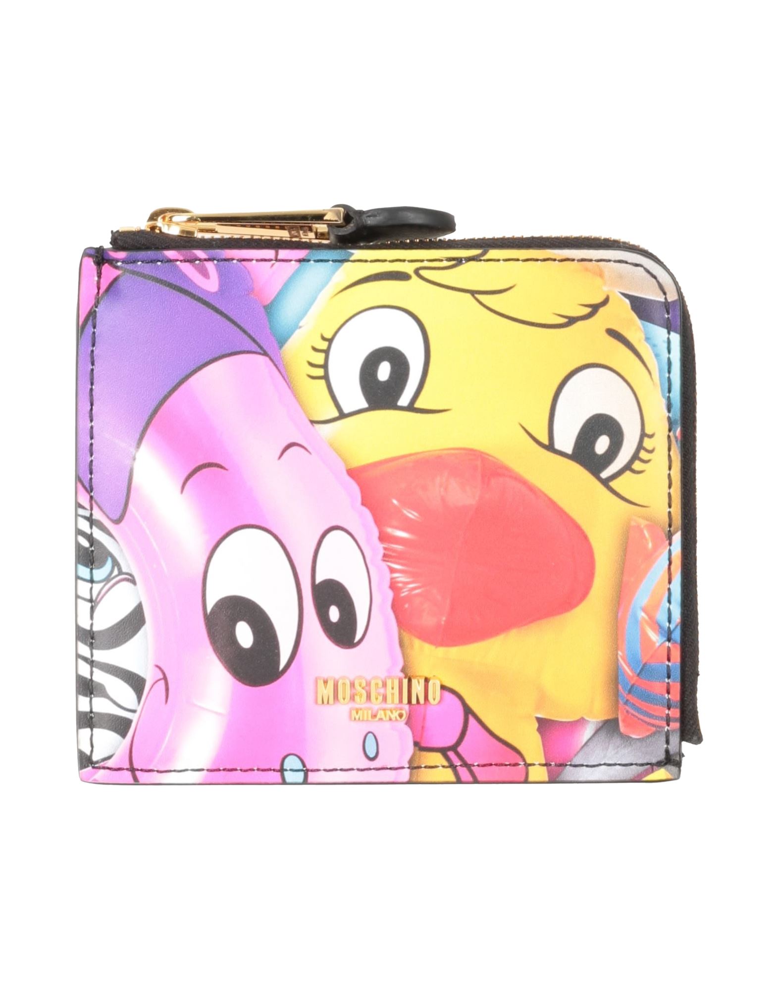 MOSCHINO Portemonnaie Damen Gelb MOSCHINO Portemonnaie Damen Gelb von MOSCHINO