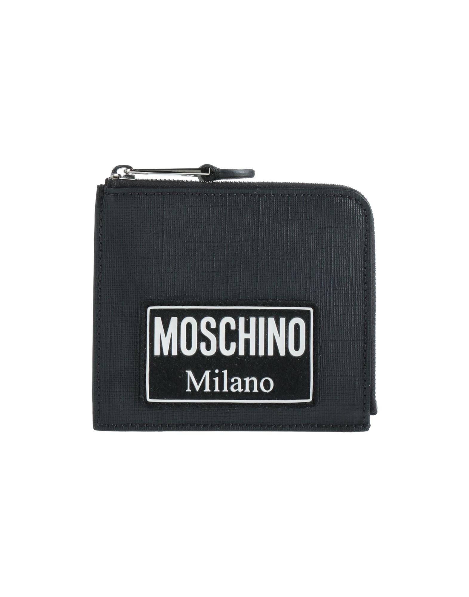 MOSCHINO Portemonnaie Herren Schwarz von MOSCHINO