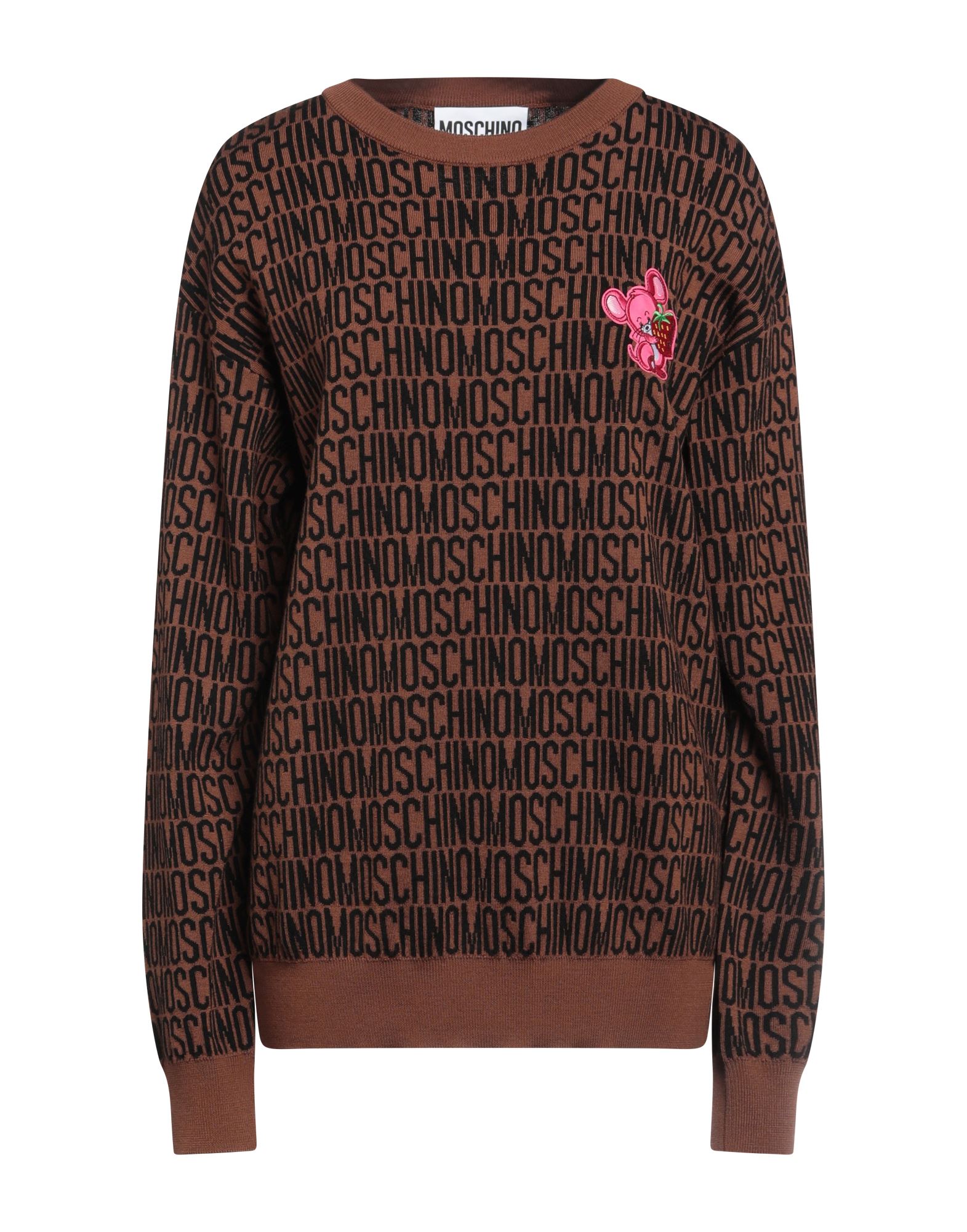 MOSCHINO Pullover Damen Braun von MOSCHINO