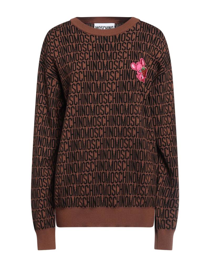 MOSCHINO Pullover Damen Braun von MOSCHINO
