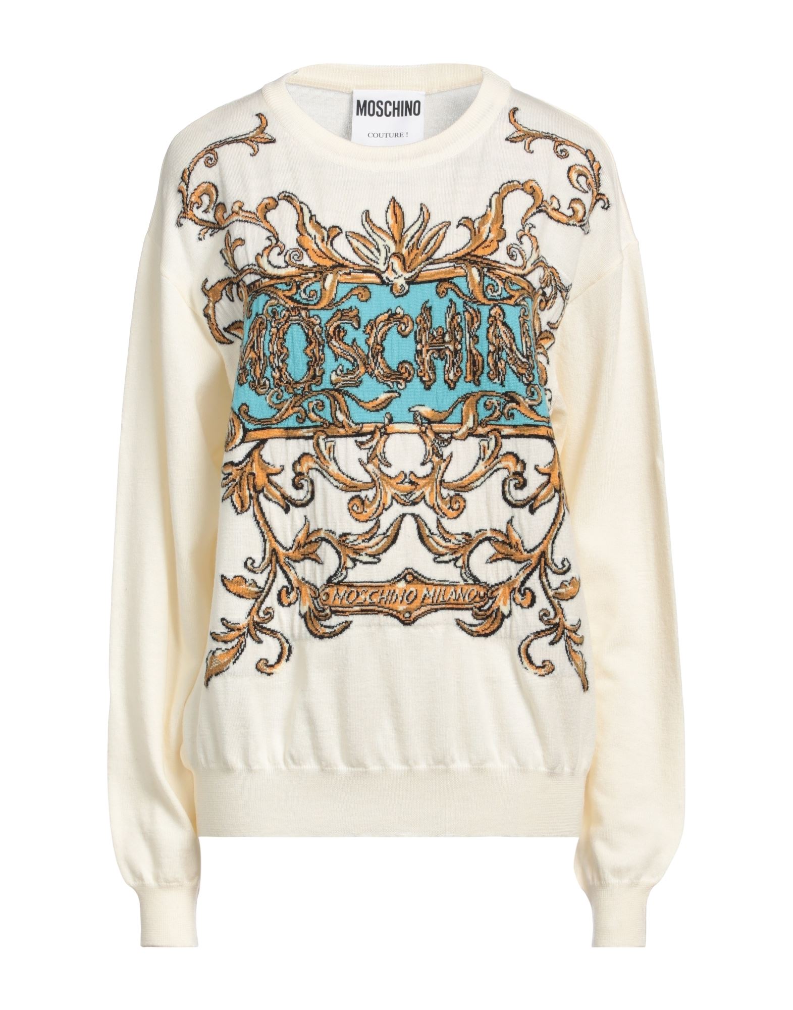 MOSCHINO Pullover Damen Elfenbein von MOSCHINO