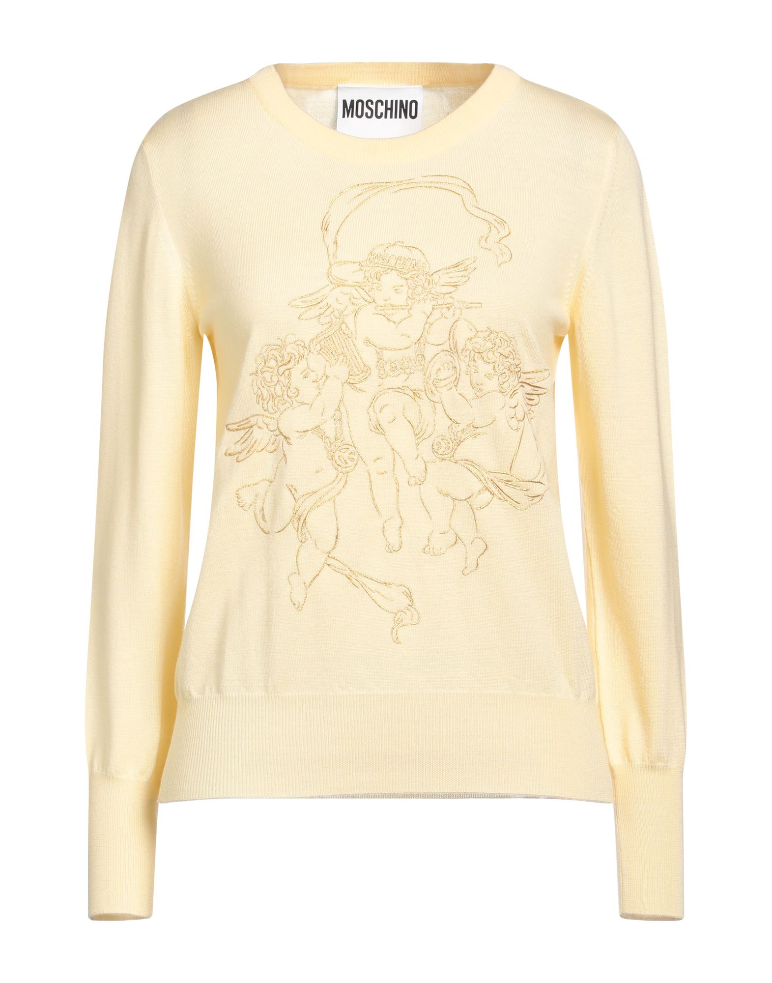 MOSCHINO Pullover Damen Gelb von MOSCHINO