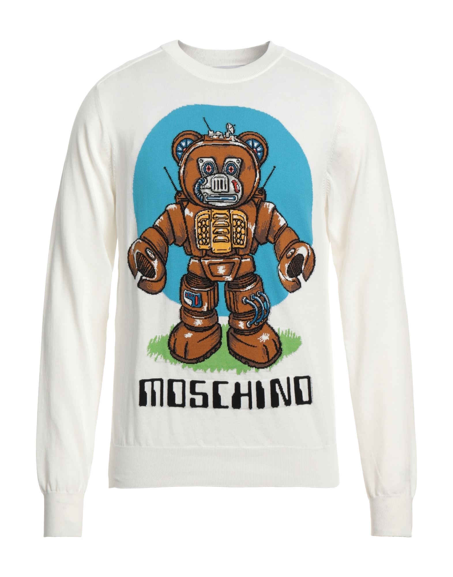 MOSCHINO Pullover Herren Weiß von MOSCHINO