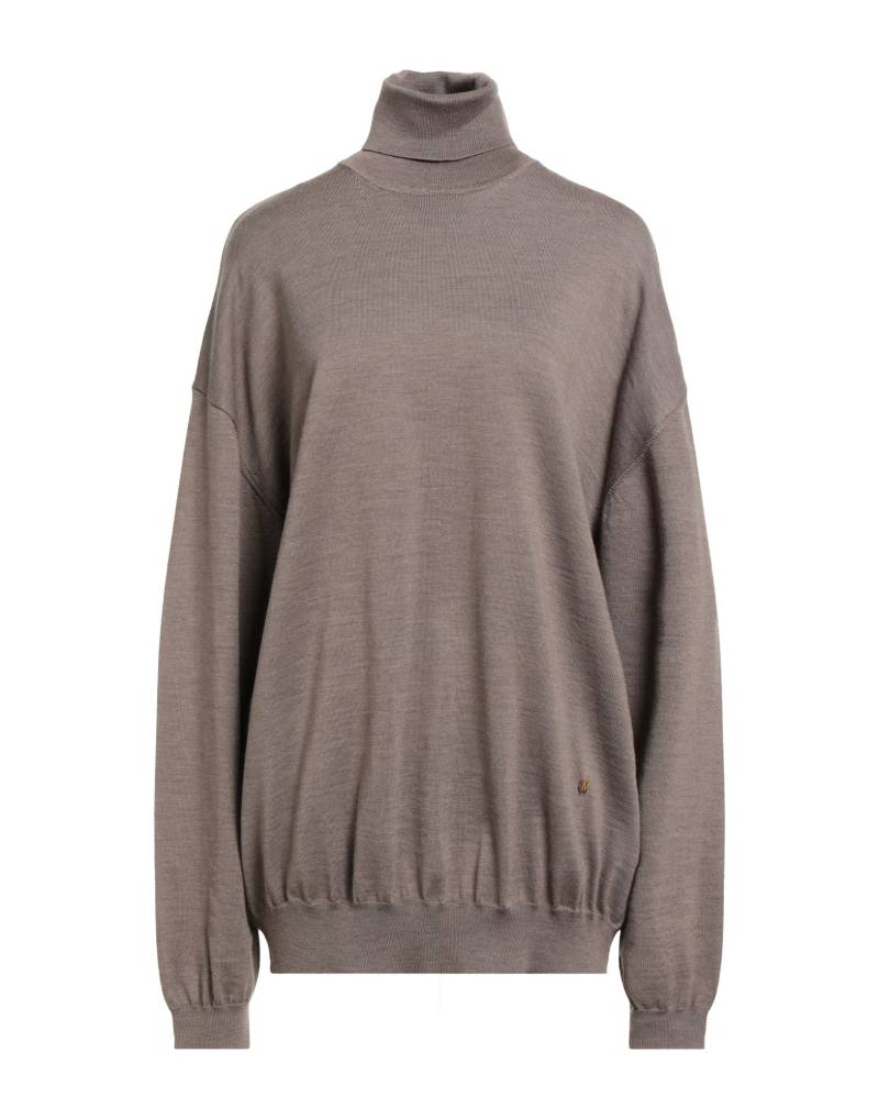 MOSCHINO Rollkragenpullover Damen Hellbraun von MOSCHINO