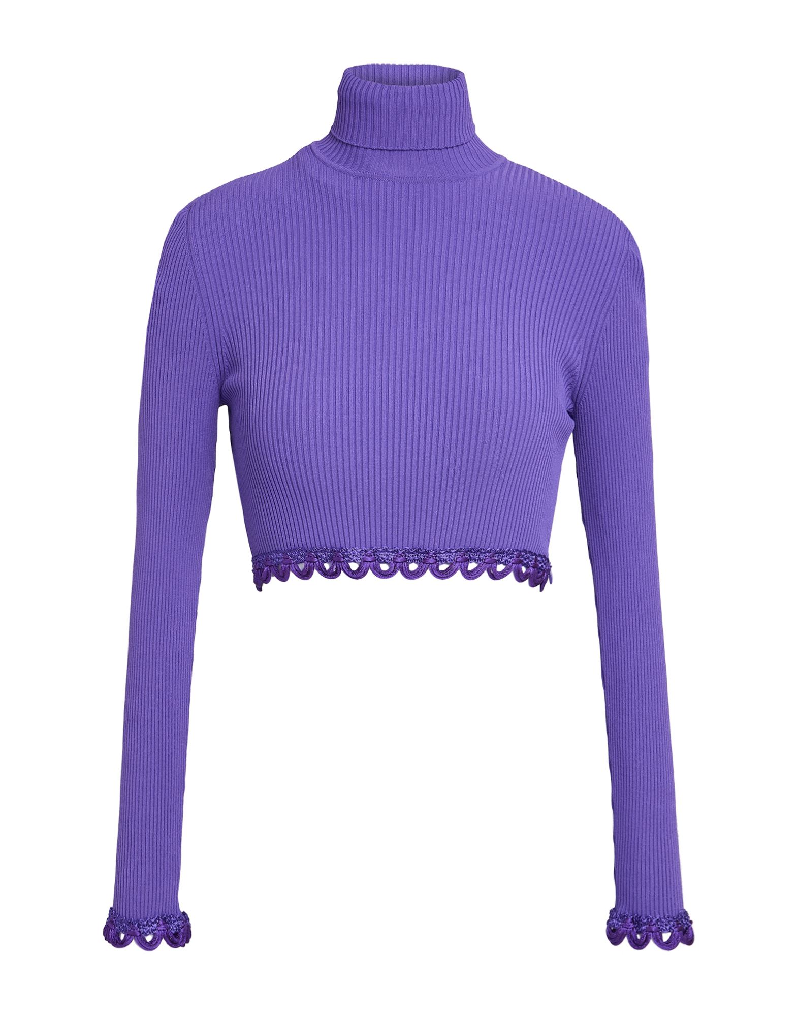 MOSCHINO Rollkragenpullover Damen Violett MOSCHINO Rollkragenpullover Damen Violett von MOSCHINO