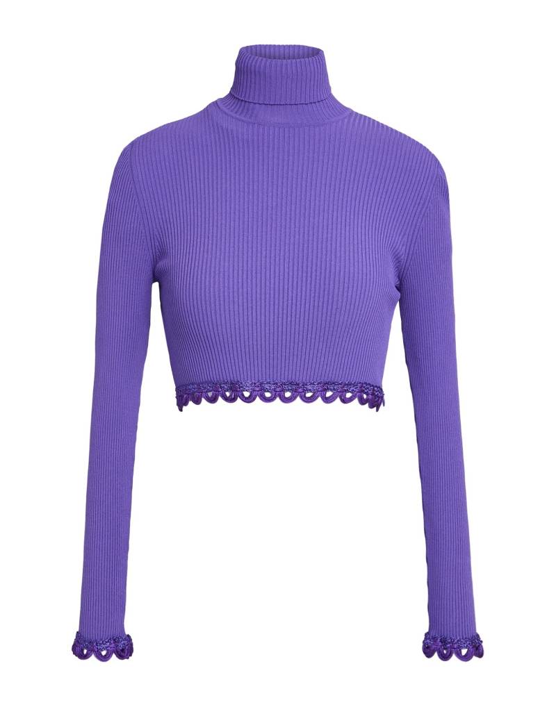 MOSCHINO Rollkragenpullover Damen Violett von MOSCHINO