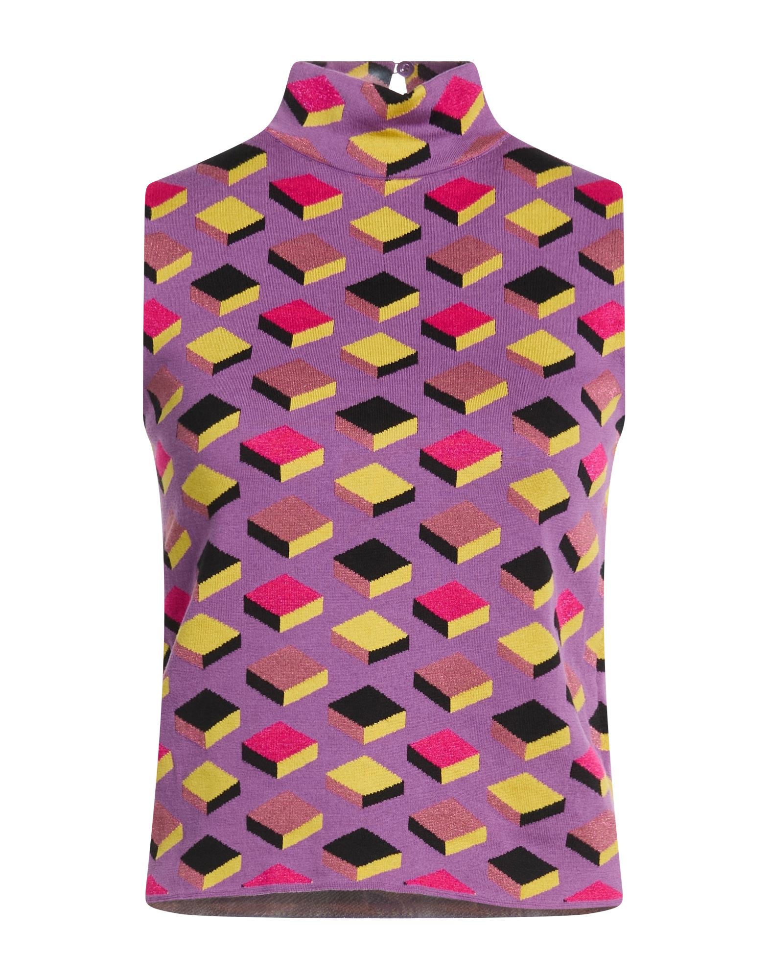 MOSCHINO Rollkragenpullover Damen Violett von MOSCHINO