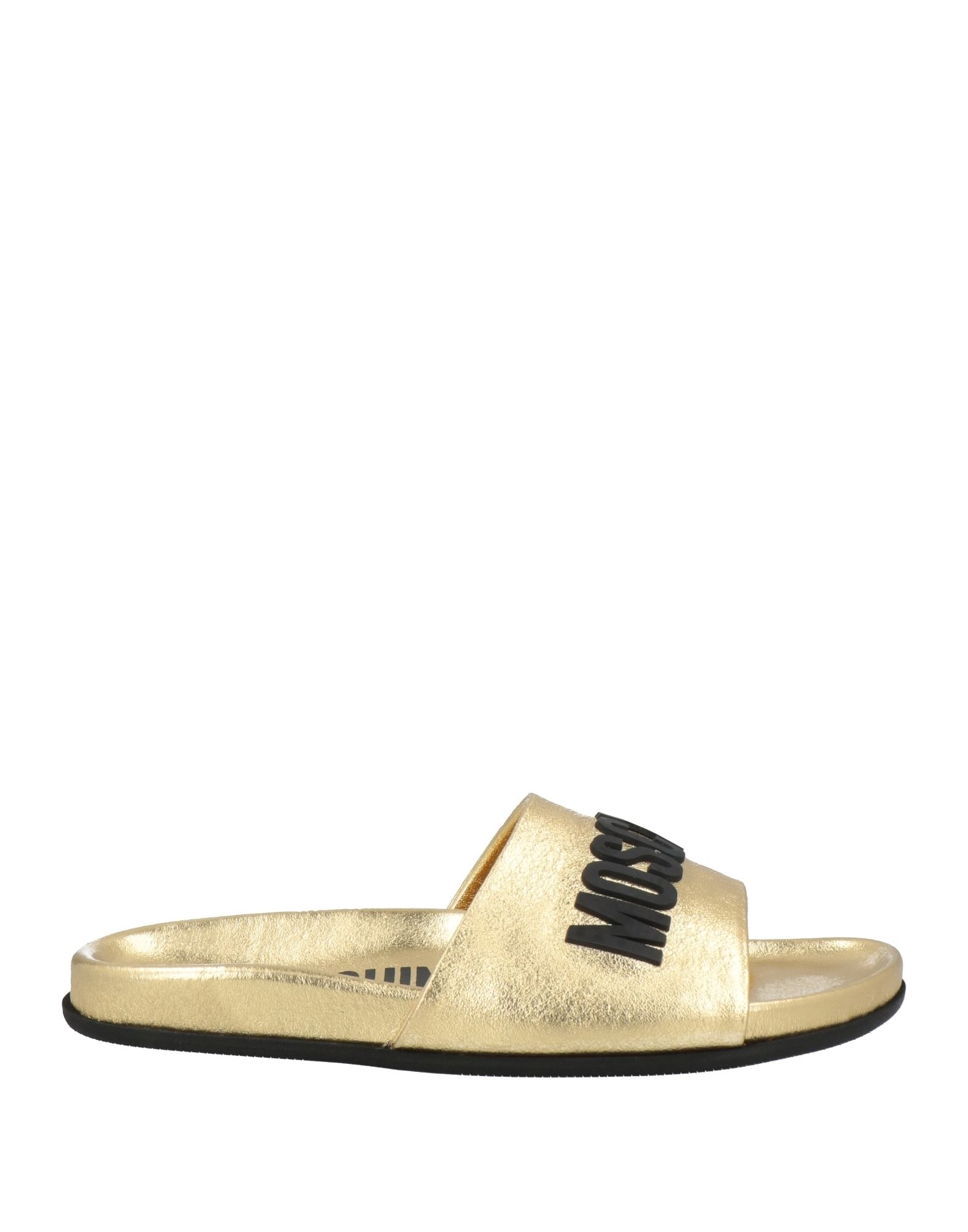 MOSCHINO Sandale Damen Gold von MOSCHINO