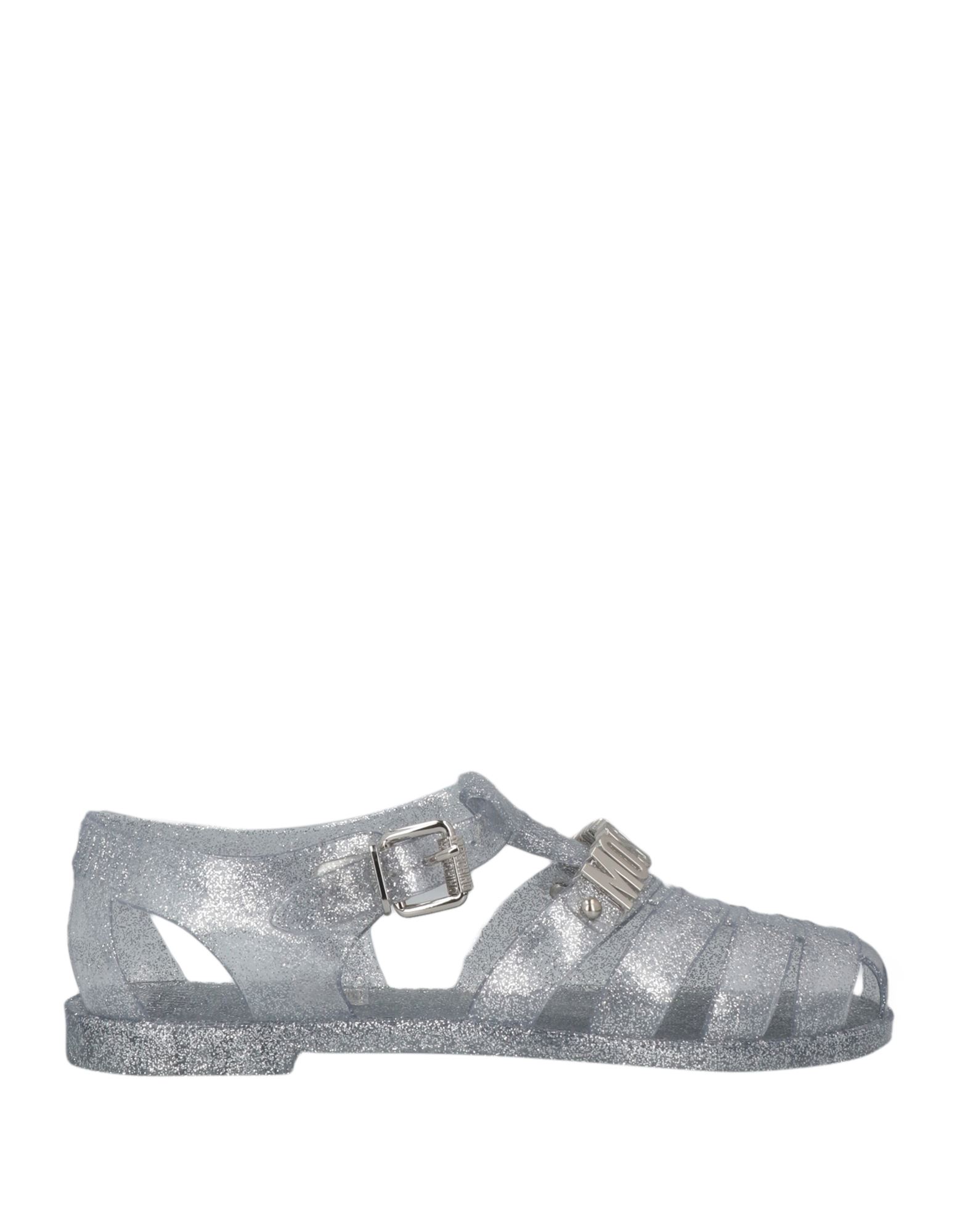 MOSCHINO Sandale Damen Grau von MOSCHINO