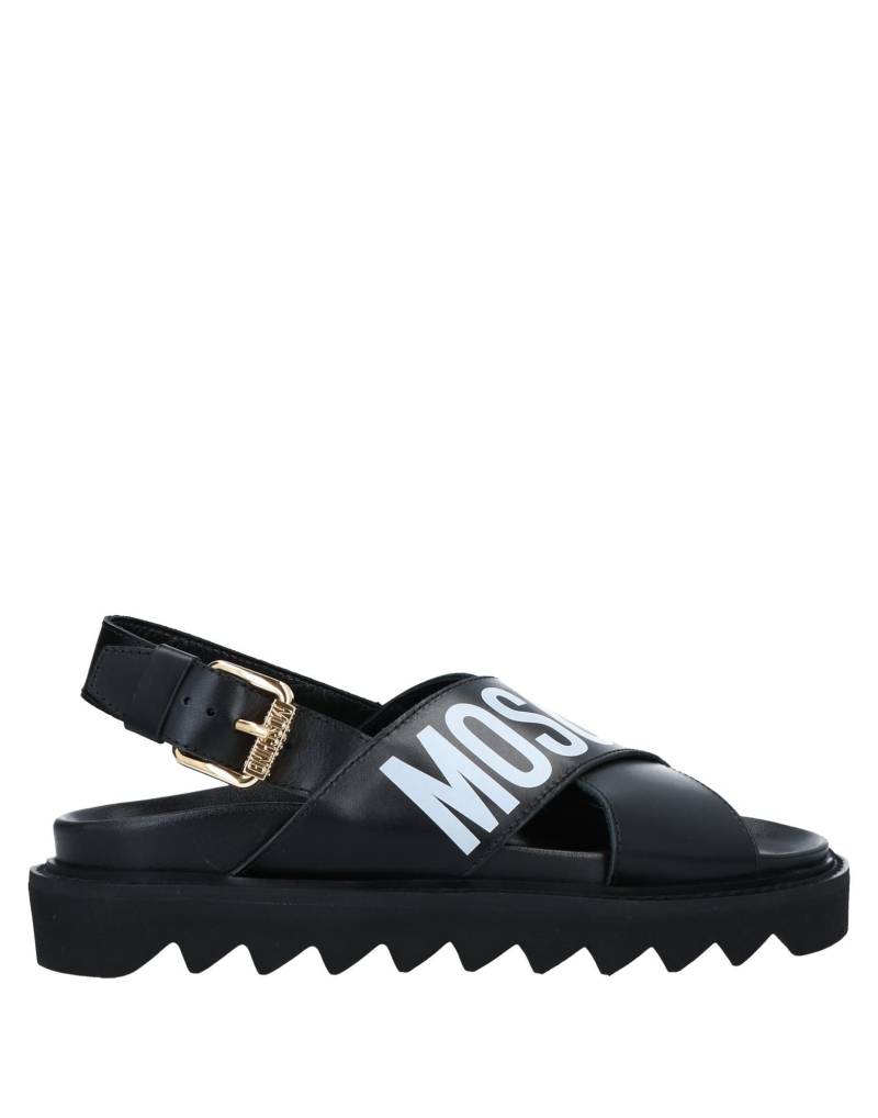 MOSCHINO Sandale Damen Schwarz von MOSCHINO