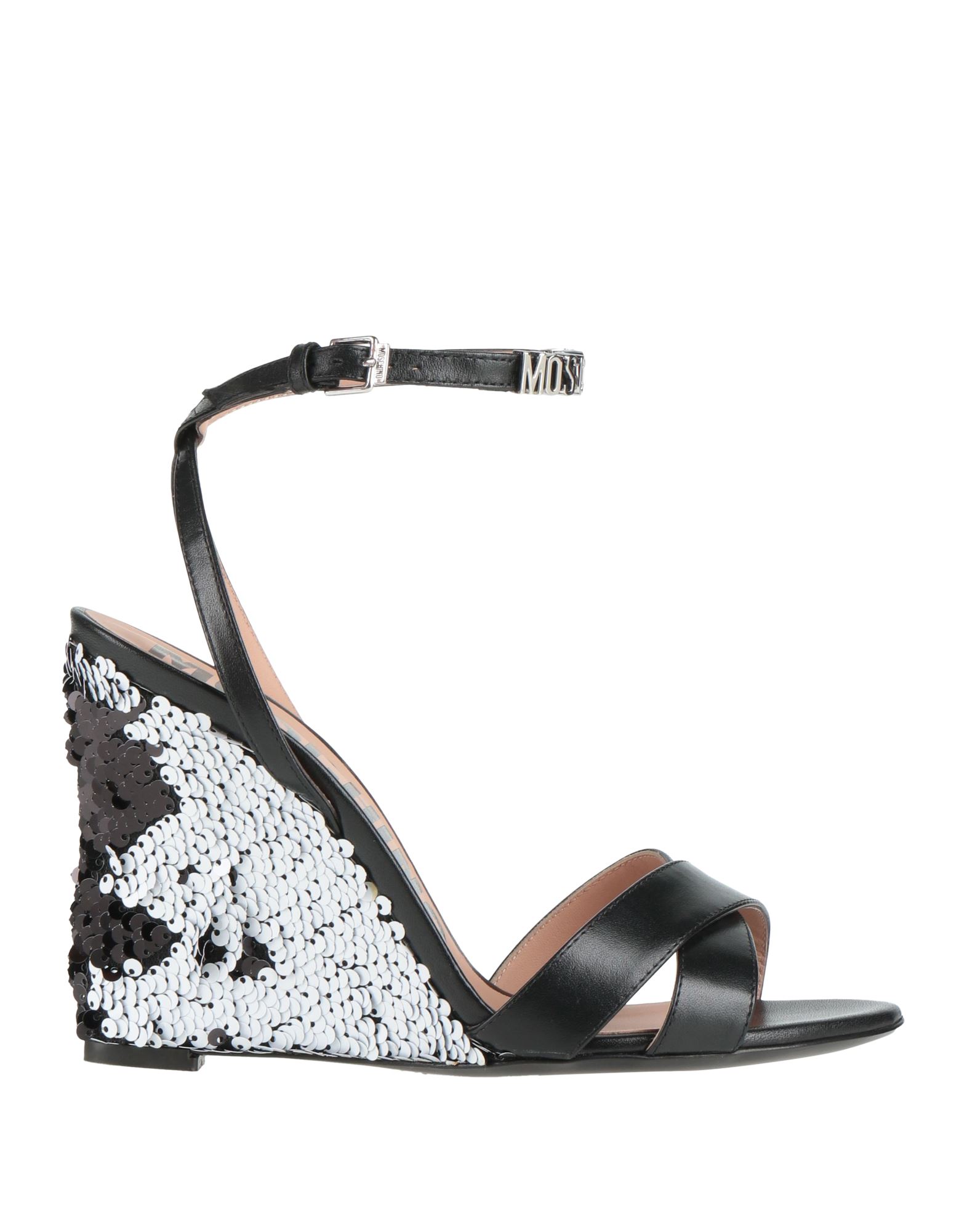 MOSCHINO Sandale Damen Schwarz von MOSCHINO