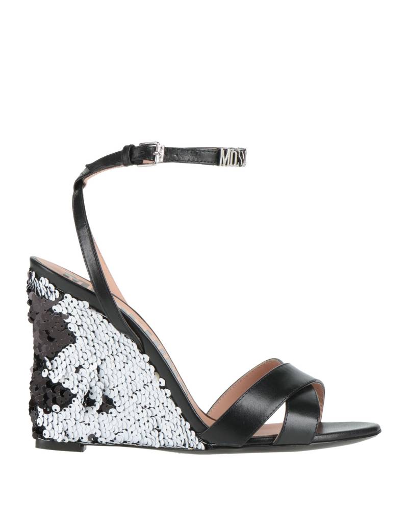 MOSCHINO Sandale Damen Schwarz von MOSCHINO