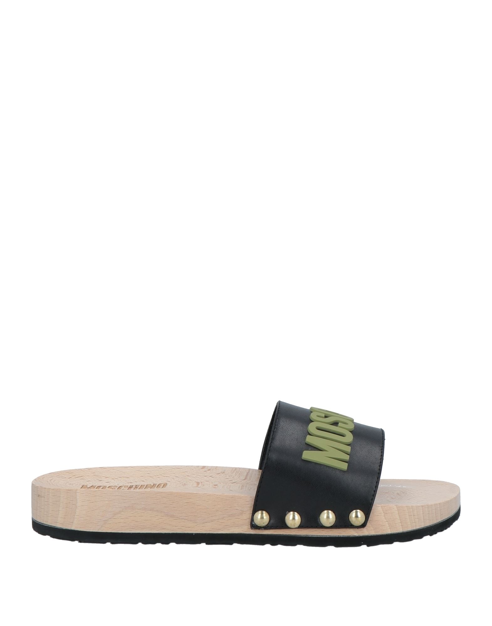 MOSCHINO Sandale Herren Schwarz von MOSCHINO