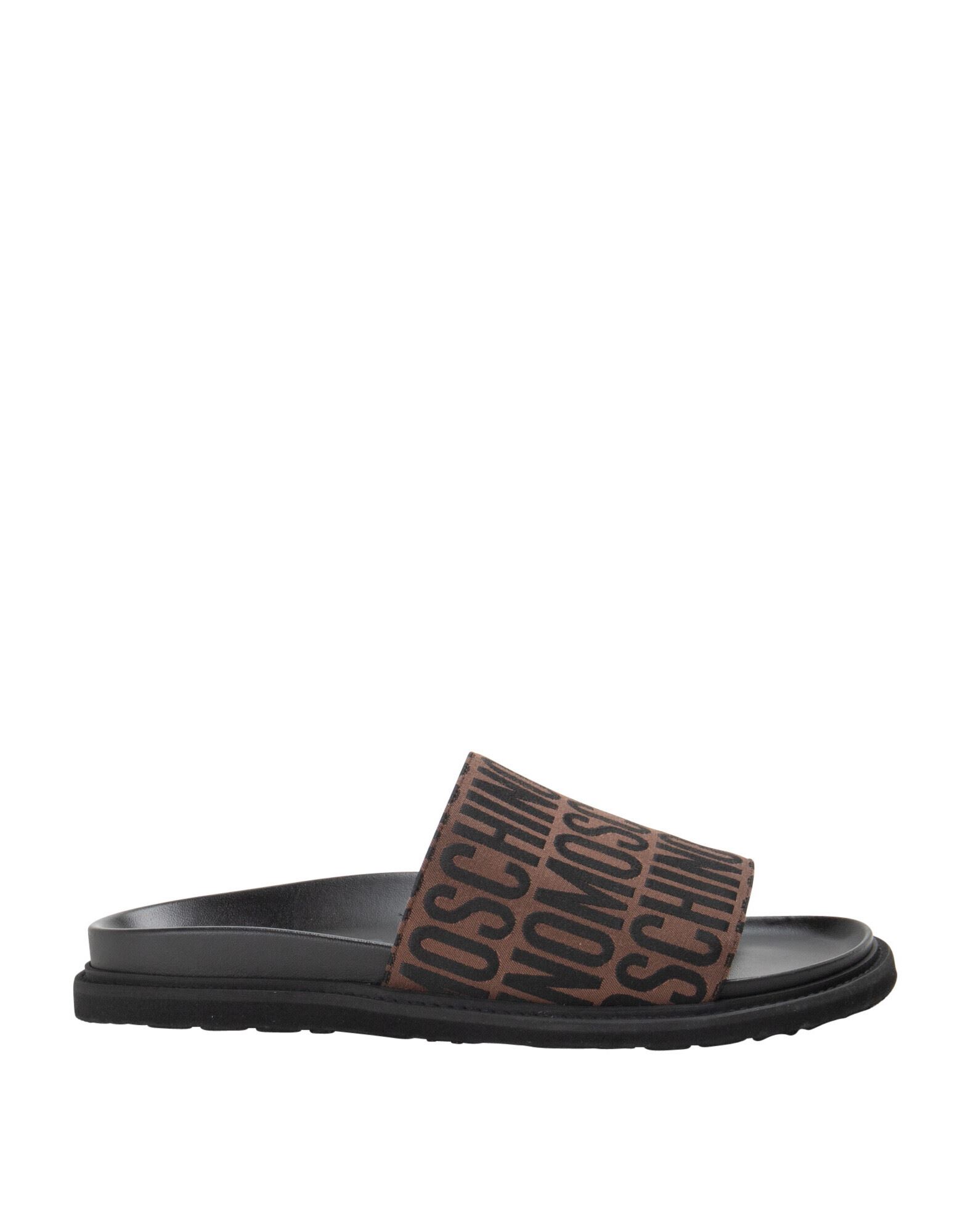 MOSCHINO Sandale Herren Schwarz von MOSCHINO