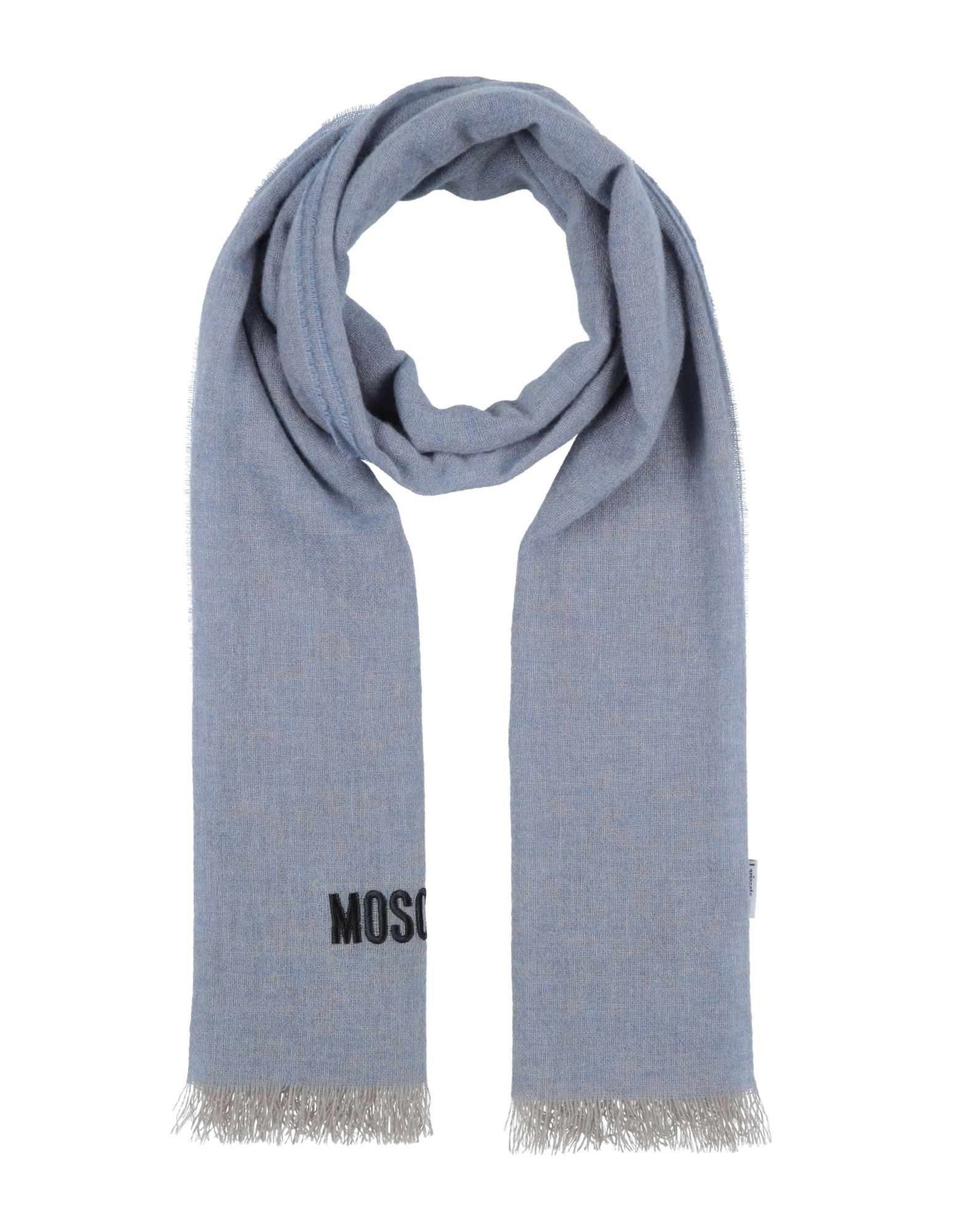 MOSCHINO Schal Damen Blaugrau von MOSCHINO