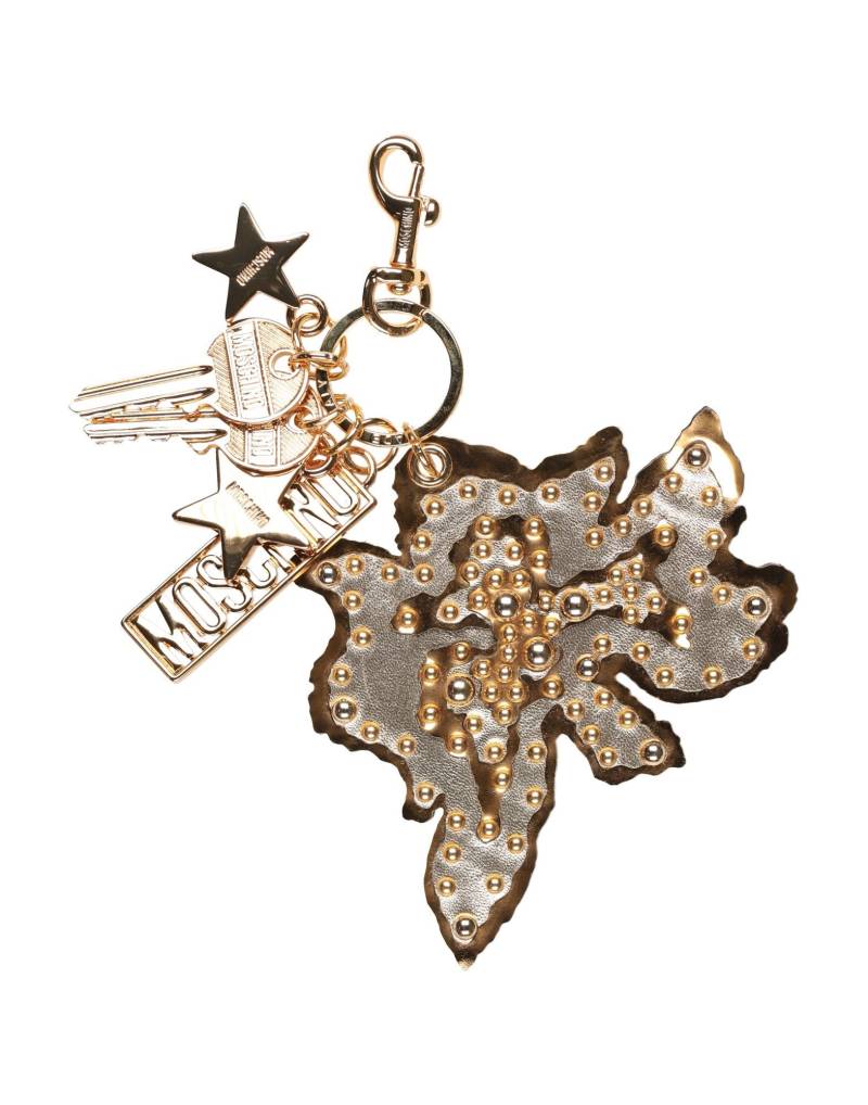 MOSCHINO Schlüsselanhänger Damen Gold von MOSCHINO