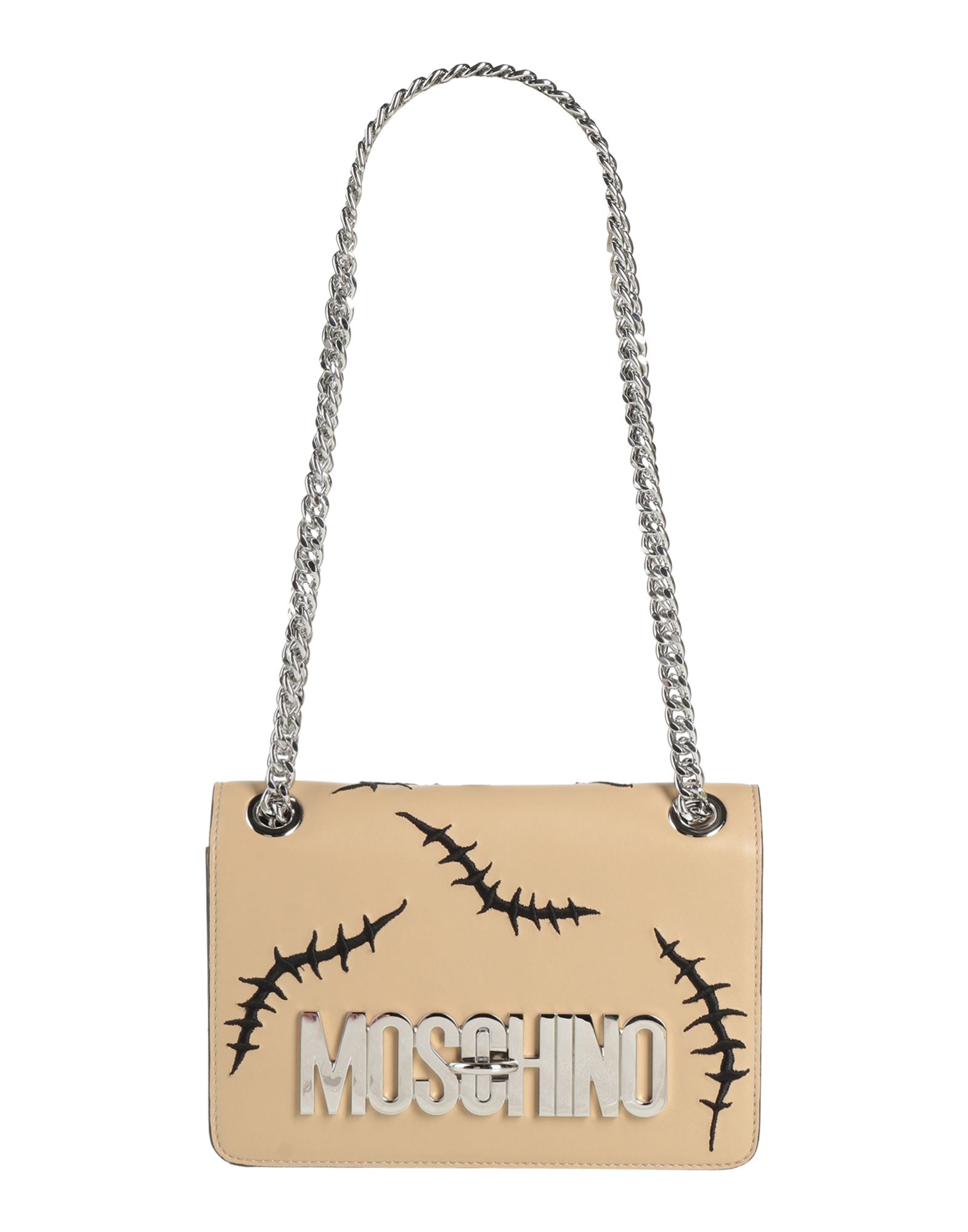 MOSCHINO Schultertasche Damen Sand von MOSCHINO