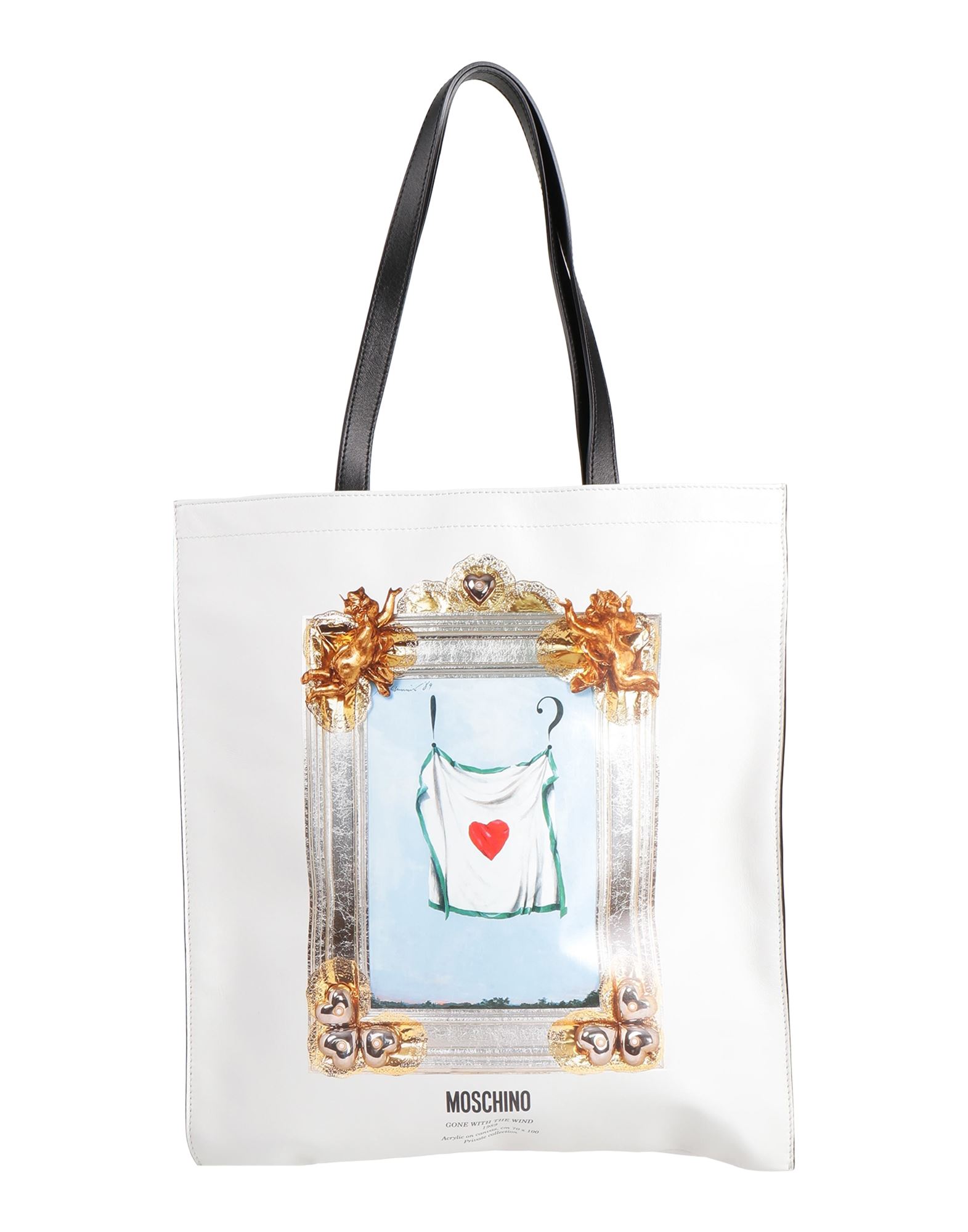 MOSCHINO Schultertasche Damen Weiß von MOSCHINO