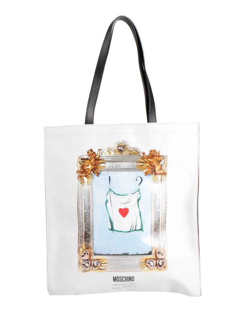 MOSCHINO Schultertasche Damen Weiß von MOSCHINO