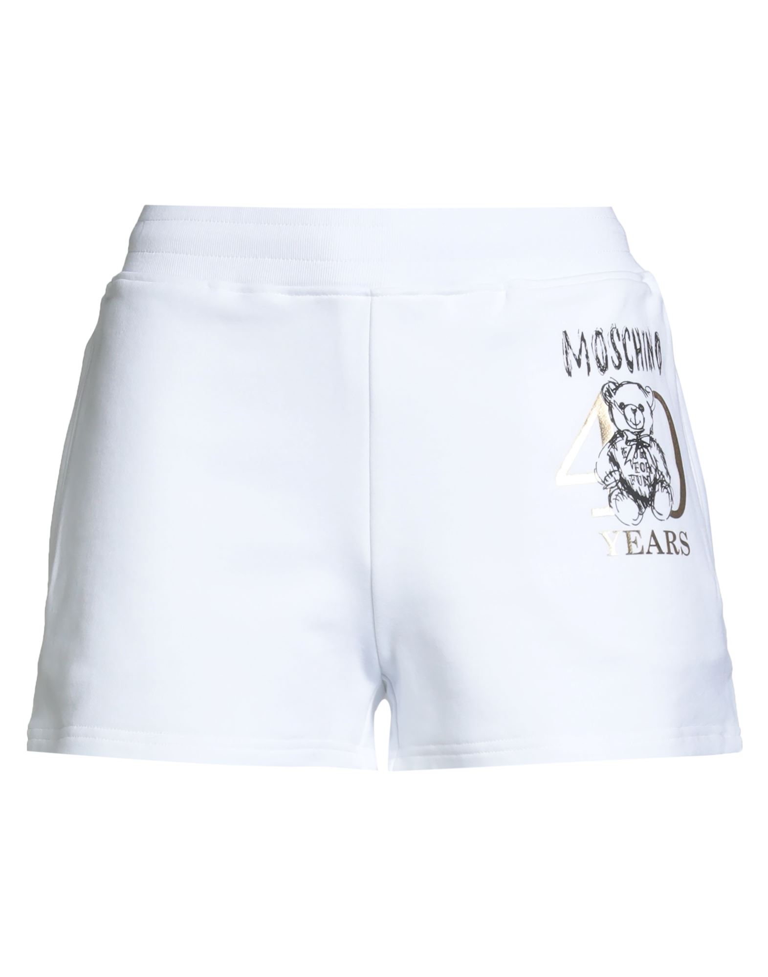 MOSCHINO Shorts & Bermudashorts Damen Weiß MOSCHINO Shorts & Bermudashorts Damen Weiß von MOSCHINO