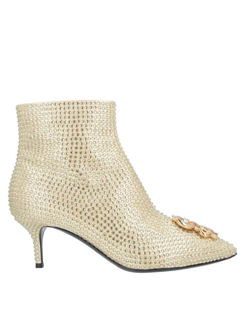 MOSCHINO Stiefelette Damen Pastellgelb von MOSCHINO