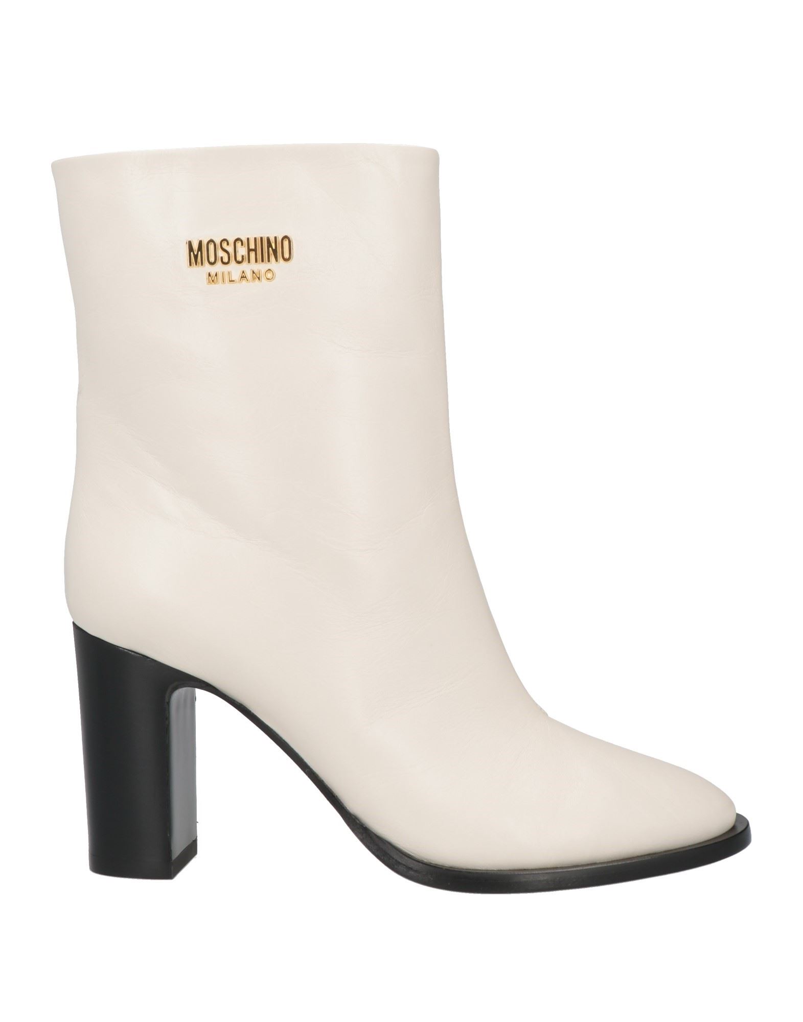 MOSCHINO Stiefelette Damen Weiß von MOSCHINO