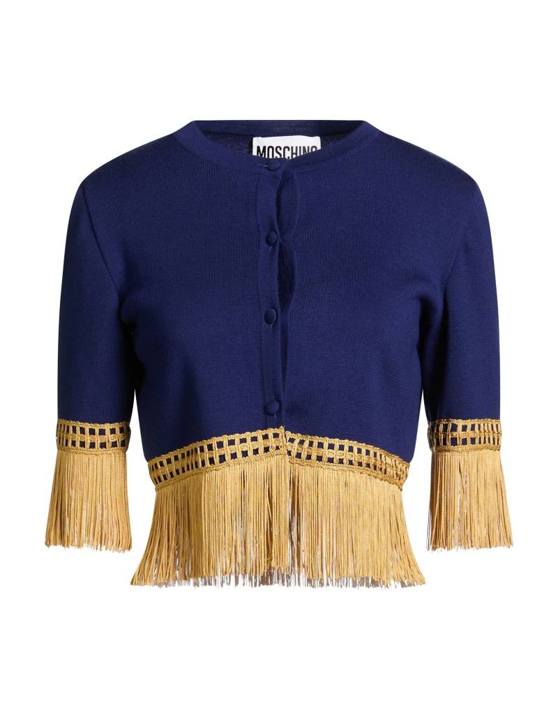 MOSCHINO Strickjacke Damen Blau von MOSCHINO