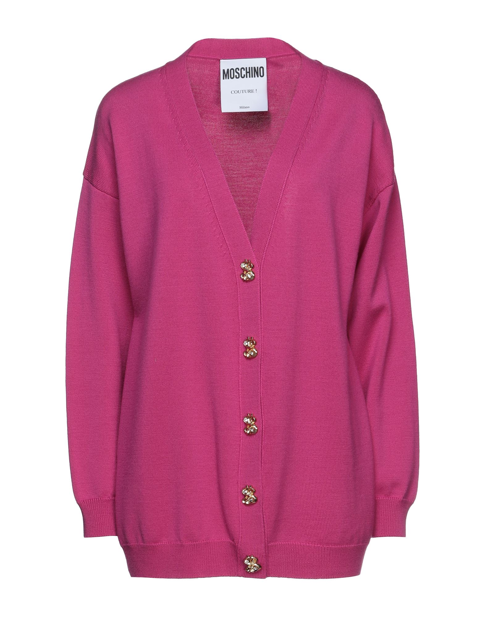 MOSCHINO Strickjacke Damen Fuchsia von MOSCHINO