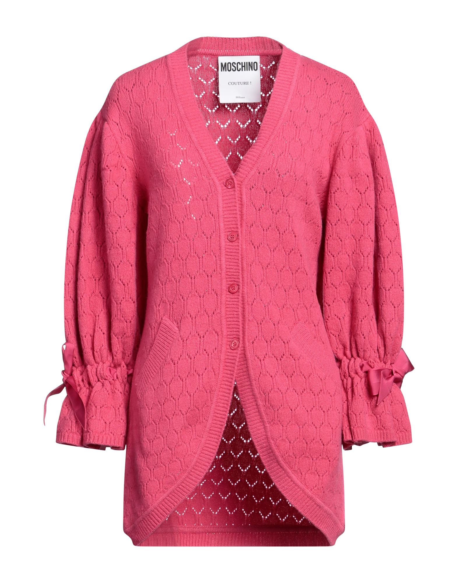 MOSCHINO Strickjacke Damen Fuchsia von MOSCHINO