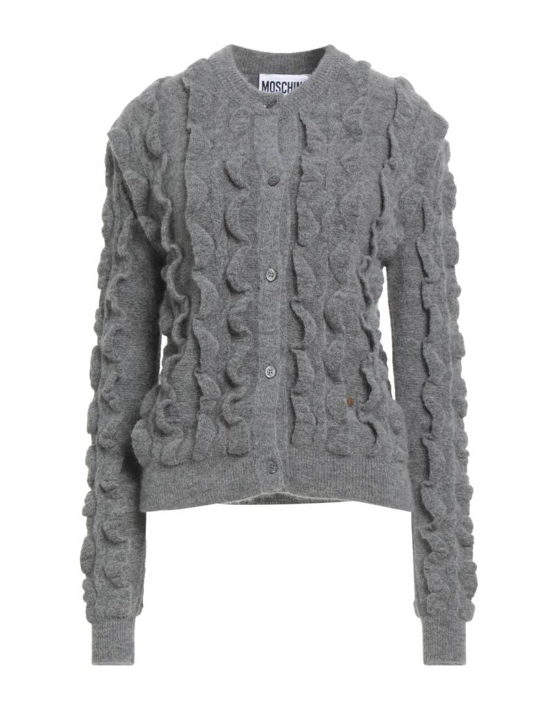 MOSCHINO Strickjacke Damen Grau von MOSCHINO