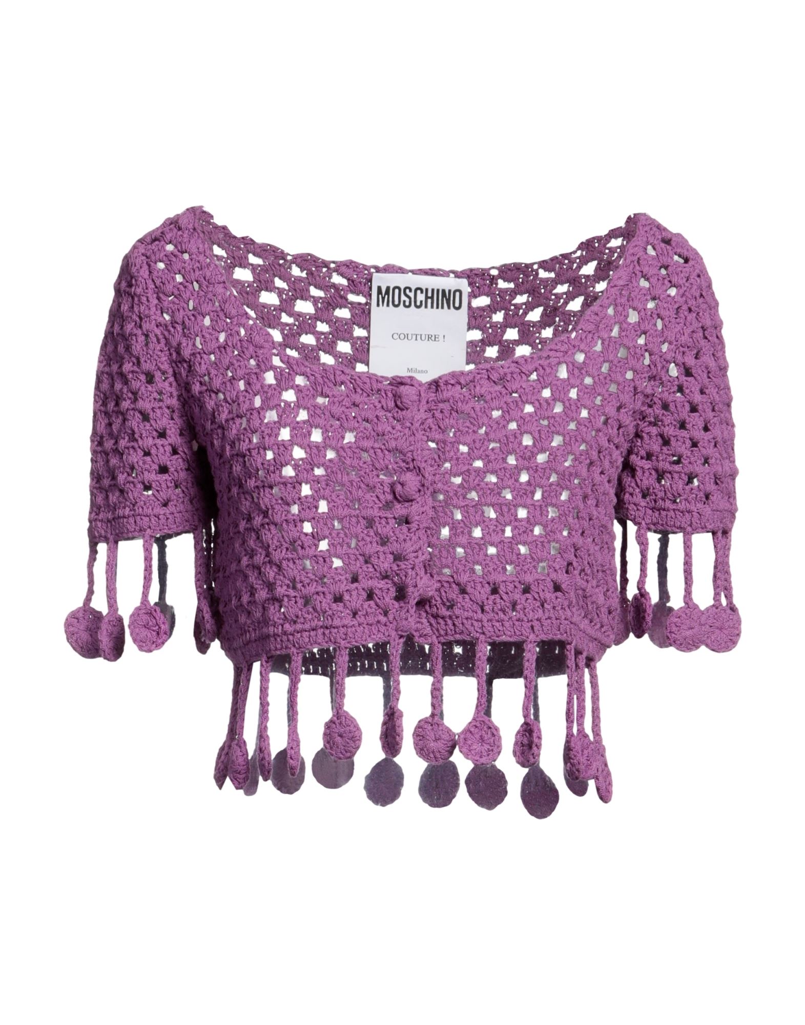 MOSCHINO Strickjacke Damen Violett von MOSCHINO