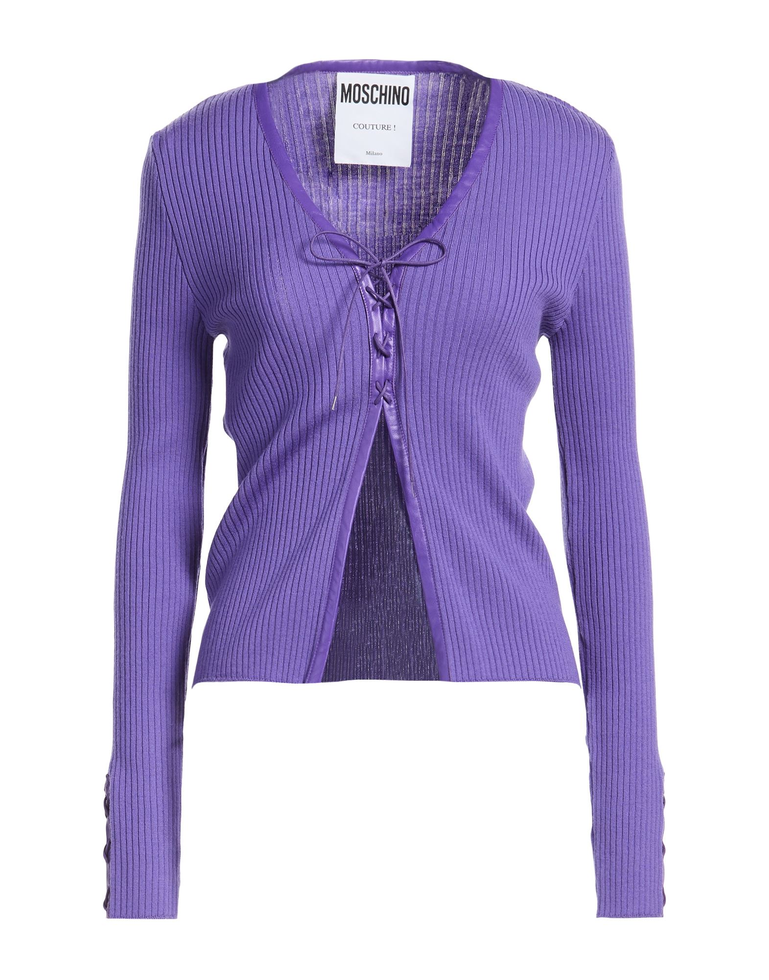 MOSCHINO Strickjacke Damen Violett von MOSCHINO