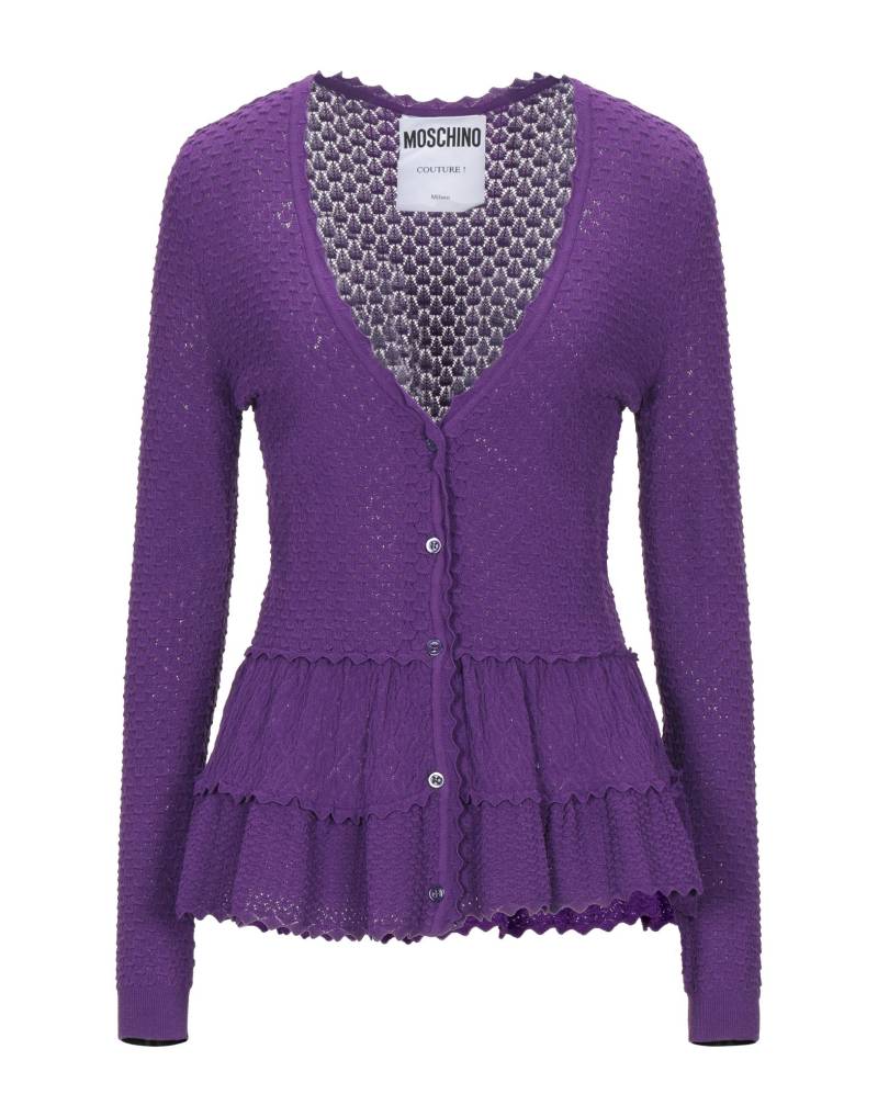 MOSCHINO Strickjacke Damen Violett von MOSCHINO